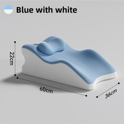 Breathable Ice Silk Bed Pillow - Ergonomic Comfort