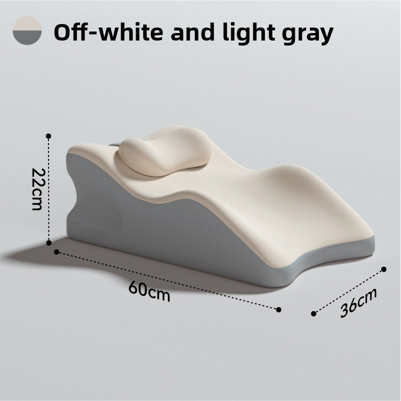 Breathable Ice Silk Bed Pillow - Ergonomic Comfort