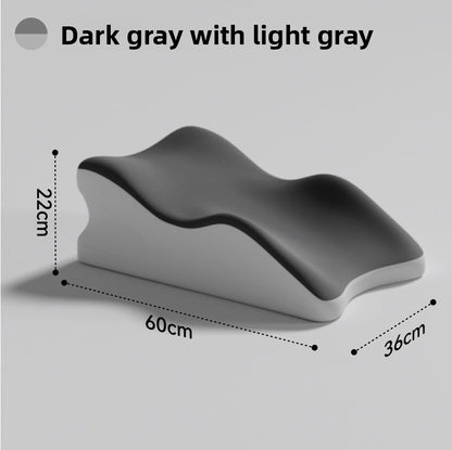 Breathable Ice Silk Bed Pillow - Ergonomic Comfort