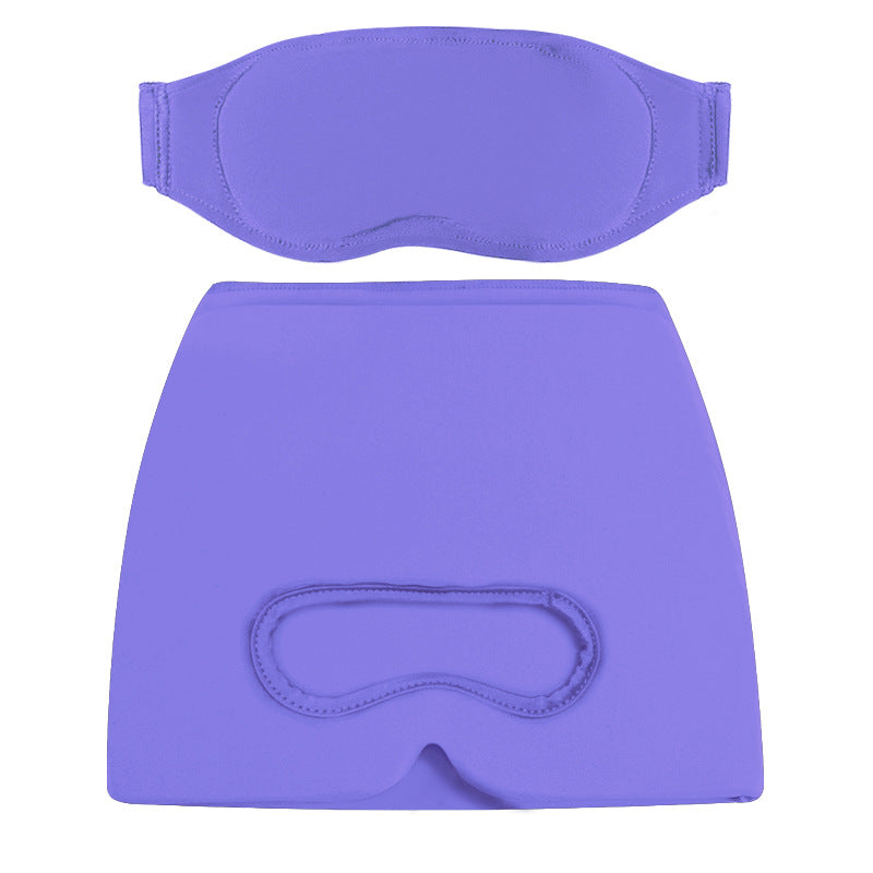 Ice Beanie Eye Mask and Neck Brace Cold Compress Set