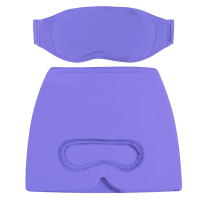 Ice Beanie Eye Mask and Neck Brace Cold Compress Set