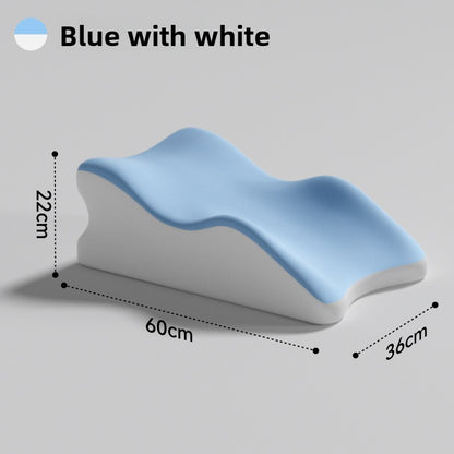 Breathable Ice Silk Bed Pillow - Ergonomic Comfort