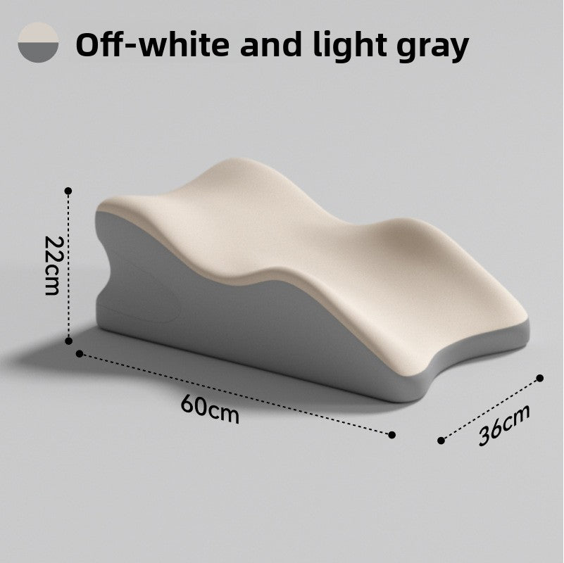 Breathable Ice Silk Bed Pillow - Ergonomic Comfort